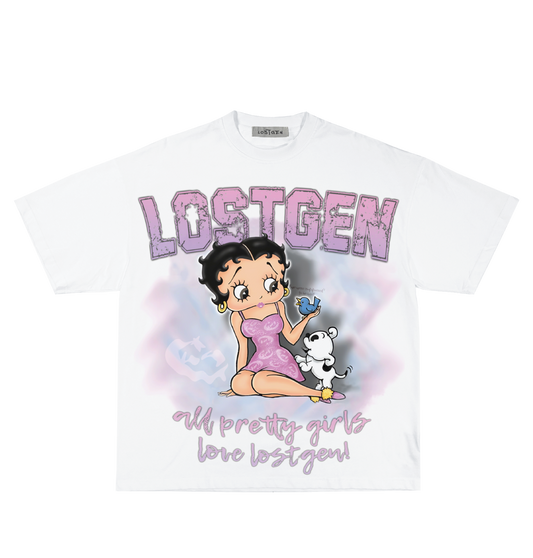 LOSTGEN PRETTY GIRL T-shirt